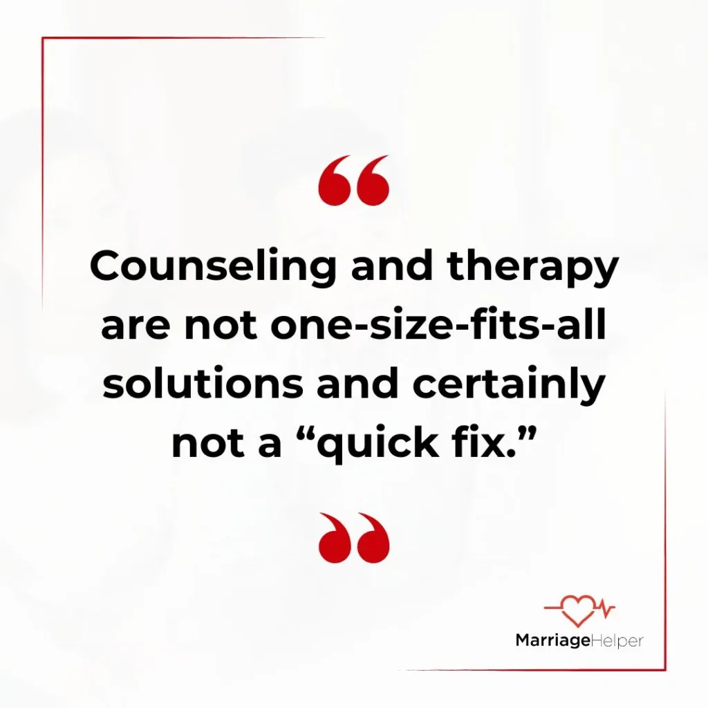 Couples Therapy vs Marriage Counseling