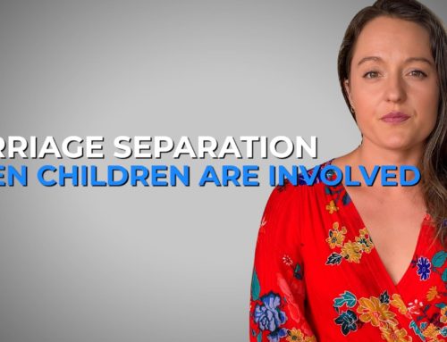 Marriage Separation When Children Are Involved