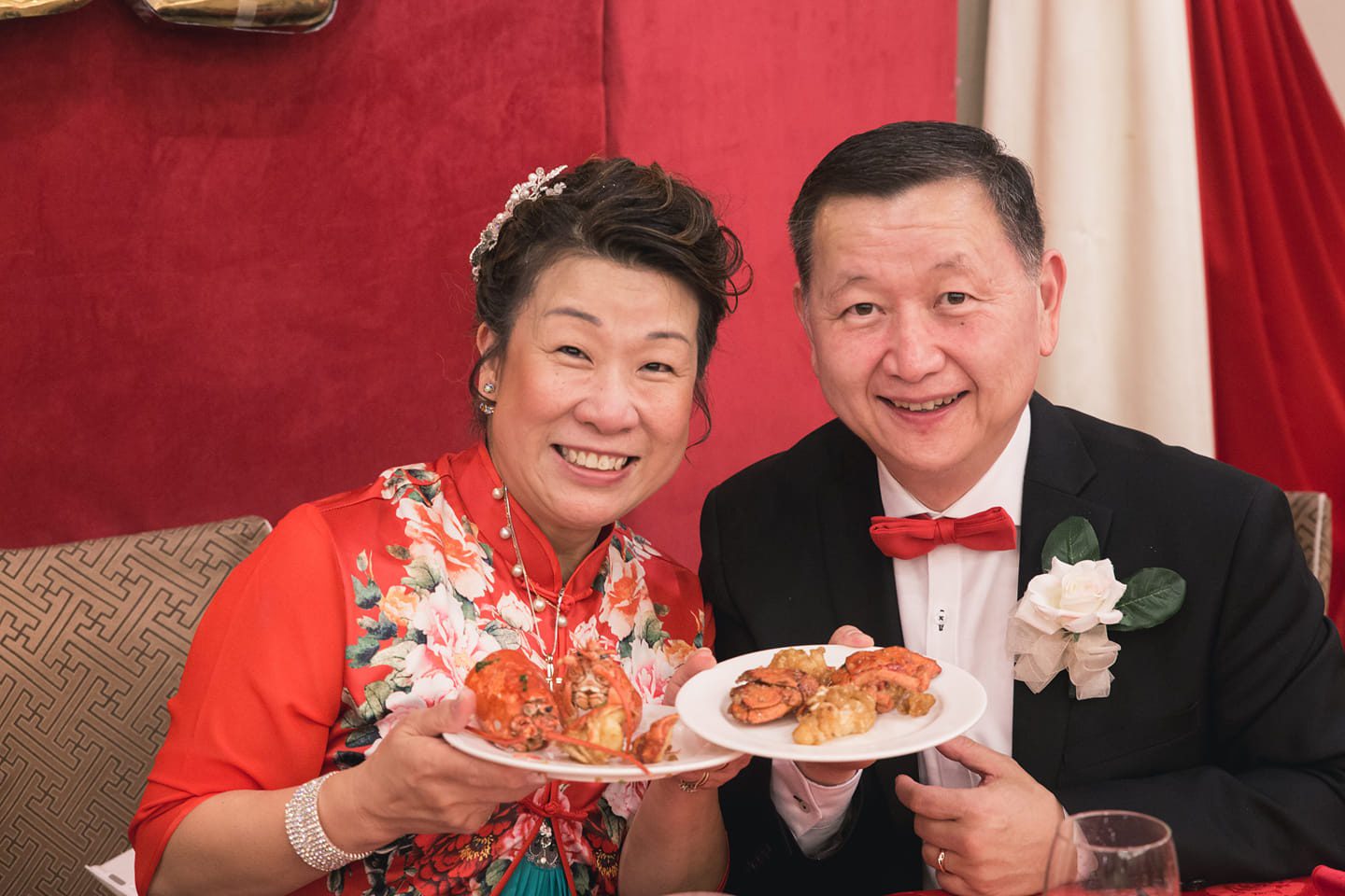 Andy Wang and wife celebrate 35 years married