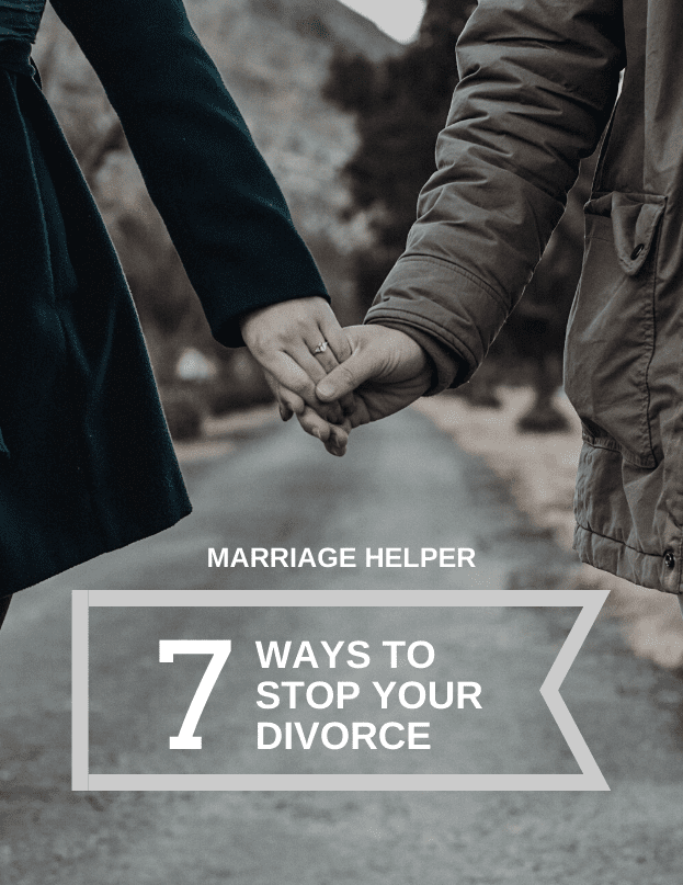 Seven Ways To Stop Your Divorce eBook Cover
