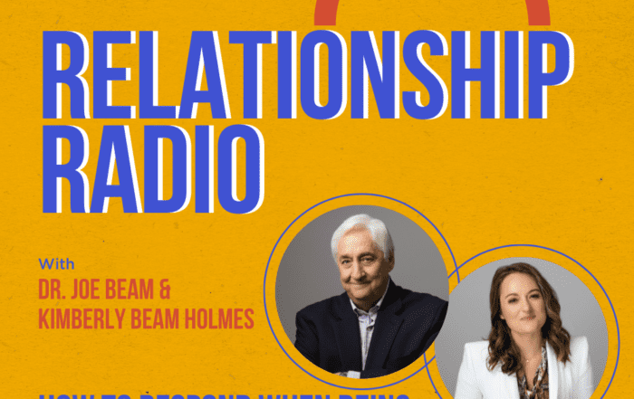 Relationship Radio - how to respond when being accused of an affair