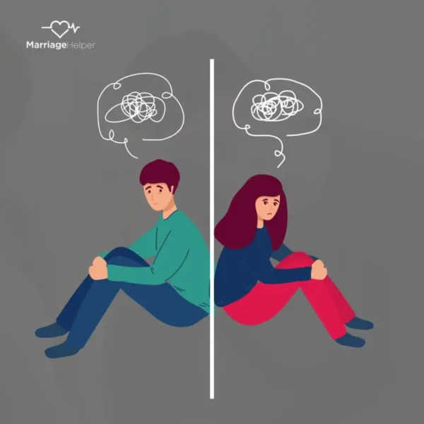a graphic about spouses having an open dialogue to recover from limerence