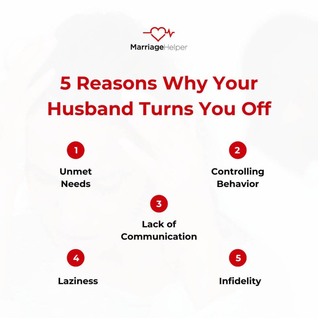 5 reasons why your husband turns you off