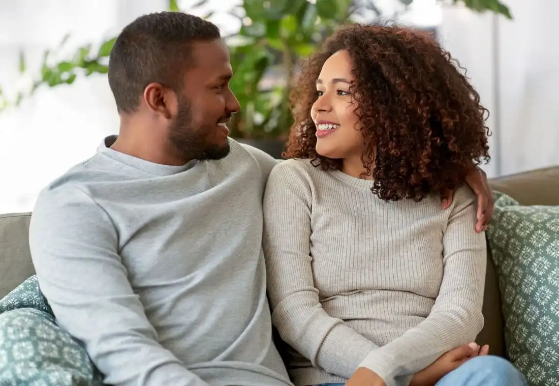 Couple reconnecting and rebuilding trust after attending a Marriage Helper Workshop Nashville TN