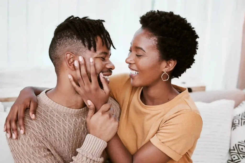 Contented couple in Marriage Helper couples workshop in Murfreesboro, TN - save your marriage with marriage counseling services
