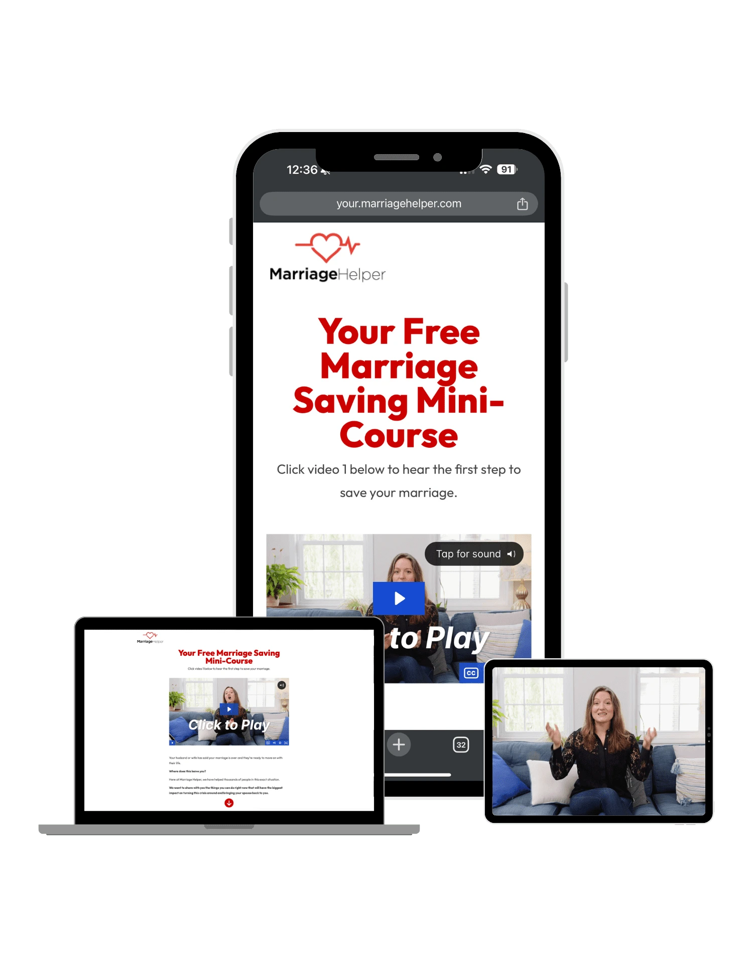 Save Your Marriage Free Mini Course by Marriage Helper